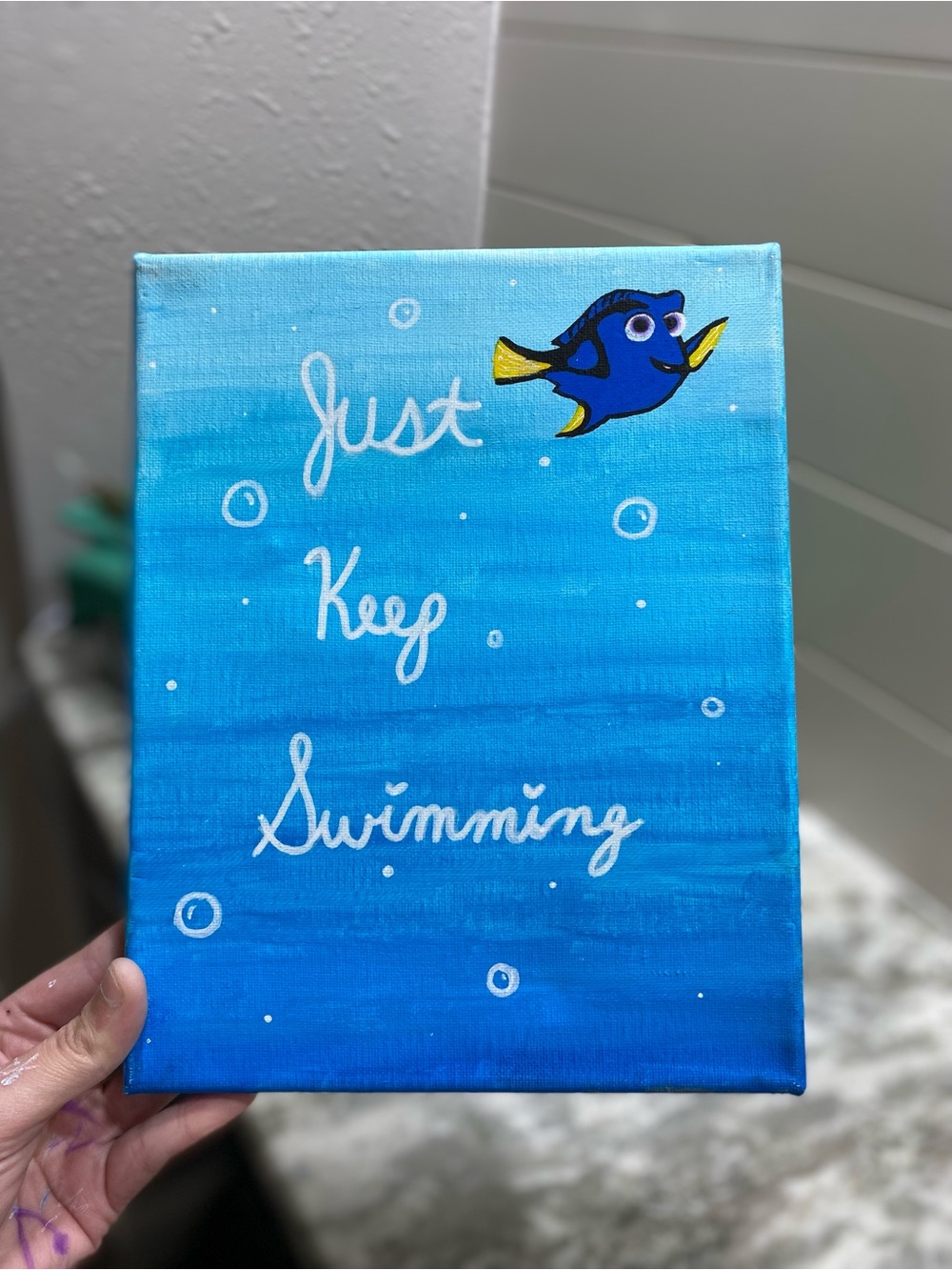 Hand-Crafted Disney Canvas Art - Picture 2 of 6